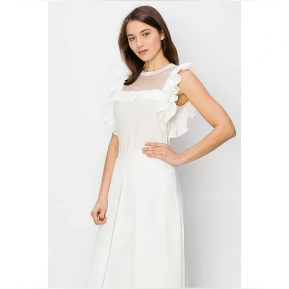 NWT BOUTIQUE GRACIE RUFFLED TOP - Picture 5 of 7